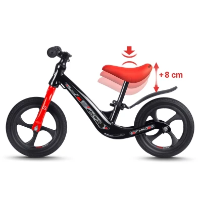 Ricokids 760501 Dětské odrážedlo FUNNU, černo-červený