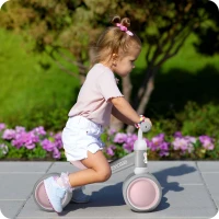Ricokids 760602 Tříkolové odrážedlo pro děti, šedé