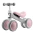 Ricokids 760602 Trojkolový balančný bicykel pre deti, sivý