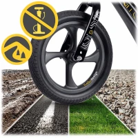 Ricokids 760500 Dětské odrážedlo FUNNU, černé