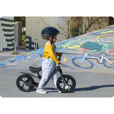 Ricokids 760500 Dětské odrážedlo FUNNU, černé