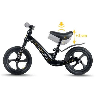 Ricokids 760500 Dětské odrážedlo FUNNU, černé