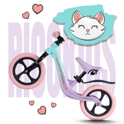 Ricokids 760504 Dětské odrážedlo FUNNU, růžovo-fialové