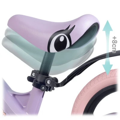 Ricokids 760504 Dětské odrážedlo FUNNU, růžovo-fialové