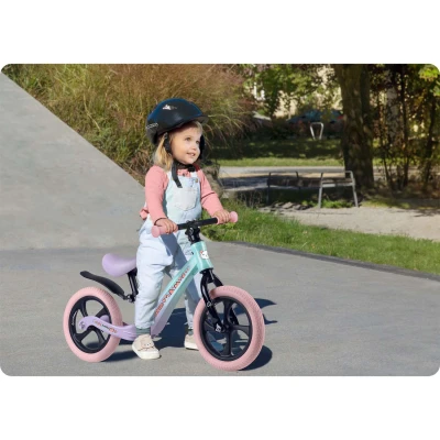 Ricokids 760504 Dětské odrážedlo FUNNU, růžovo-fialové