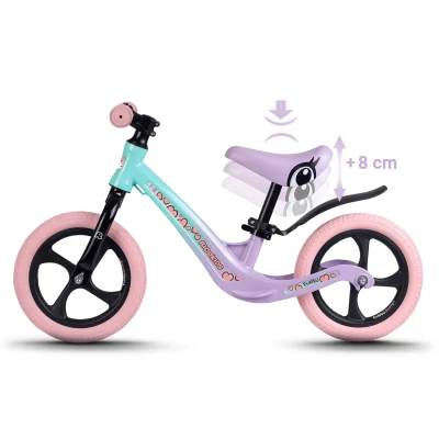 Ricokids 760504 Dětské odrážedlo FUNNU, růžovo-fialové