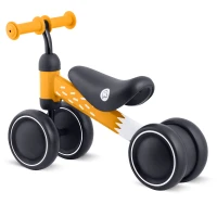 Ricokids 760603 Tříkolové odrážedlo pro děti, černo-žluté