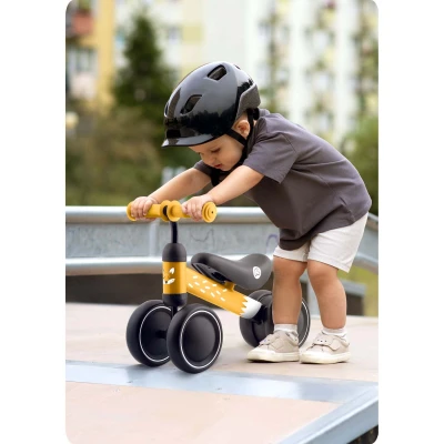 Ricokids 760603 Tříkolové odrážedlo pro děti, černo-žluté
