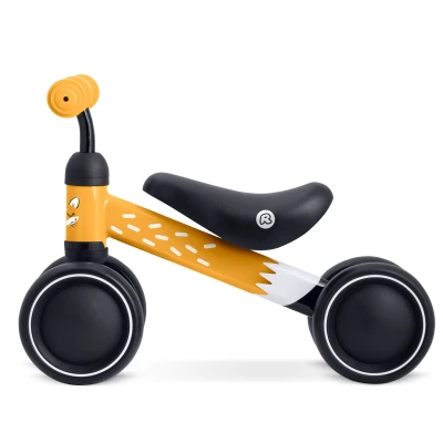 Ricokids 760603 Tříkolové odrážedlo pro děti, černo-žluté