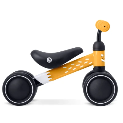 Ricokids 760603 Tříkolové odrážedlo pro děti, černo-žluté