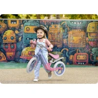 Ricokids 760502 Dětské odrážedlo FUNNU, modro-růžové