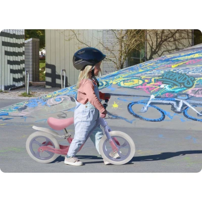 Ricokids 760502 Dětské odrážedlo FUNNU, modro-růžové