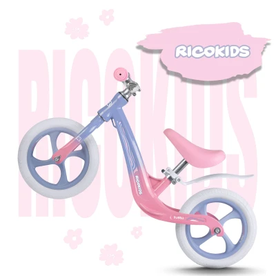 Ricokids 760502 Dětské odrážedlo FUNNU, modro-růžové