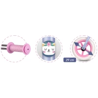 Ricokids 760700 Odrážedlo pro děti, modro-růžové