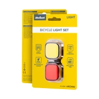 Rebel URZ3492-1 Sada cyklistických světel 36 LED, USB, IPX4