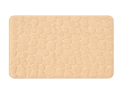 Verk 27606 Koupelnová předložka z paměťové pěny, protiskluzová, 50 x 80 cm, béžová