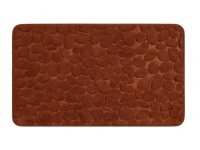 Verk 27606 Koupelnová předložka z paměťové pěny, protiskluzová, 50 x 80 cm, tmavě hnědá