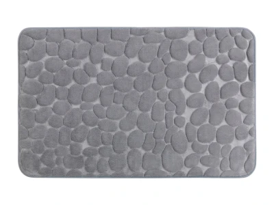 Verk 27606 Koupelnová předložka z paměťové pěny, protiskluzová, 50 x 80 cm, šedá