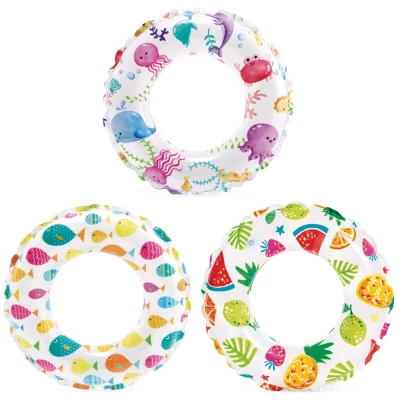 INTEX A-605 Nafukovací kruh 61 cm 59241 - mix vzorů