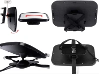 Verk 10123 Zpětné zrcátko pro kontrolu dítěte 25 x 7,5 cm