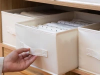 Verk 27391 Skládací organizér na oblečení, 9 přihrádek, bílý