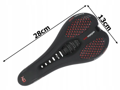 Verk 14507 Športové penové sedlo na bicykel, čierno-modré