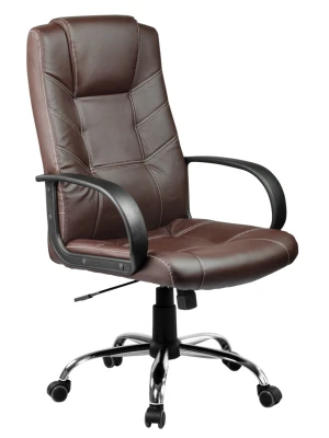 Sofotel EG-221 Kancelářské křeslo, eko kůže, hnědé