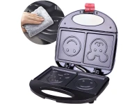 Verk 07356 Toustovač na 2 tousty s úsměvy, nepřilnavý povrch, 750 W   