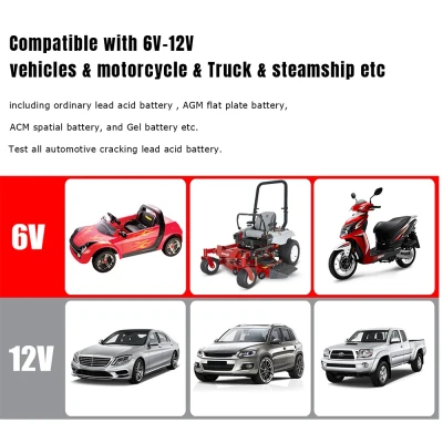 Konnwei KW218 Měřič baterií 6 – 12 V, 100 – 2000 CCA