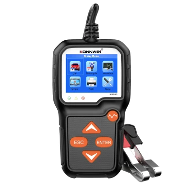 Konnwei KW650 Měřič baterií 6 - 16 V, LCD