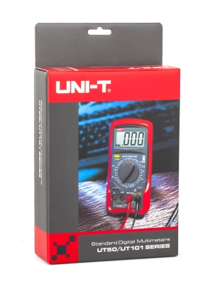 Uni-t MIE0015 Multimeter UT52, 9 V (6F22)