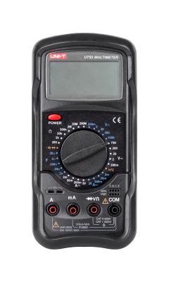 Uni-t MIE0015 Multimeter UT52, 9 V (6F22)