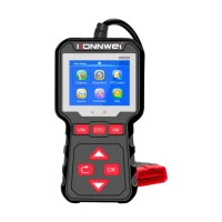 Konnwei KW320 Diagnostický meřič, skener OBD2