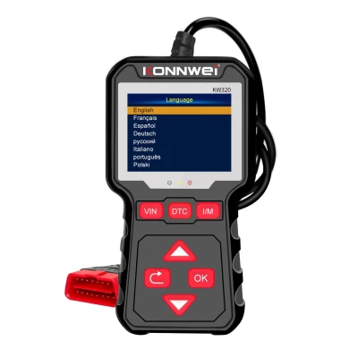 Konnwei KW320 Diagnostický meřič, skener OBD2