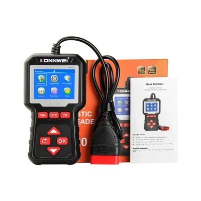 Konnwei KW320 Diagnostický meřič, skener OBD2