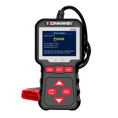 Konnwei KW320 Diagnostický meřič, skener OBD2