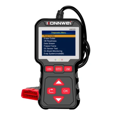 Konnwei KW320 Diagnostický meřič, skener OBD2