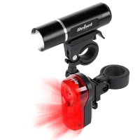 Rebel URZ0015 Sada LED světel na kolo, přední/zadní