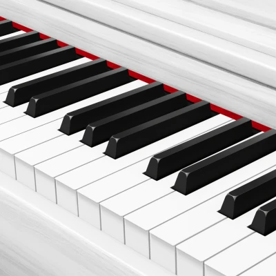 Digitálne piano Kruger&Matz KMDP-105, 88 klávesov, Bluetooth 5.0, biele