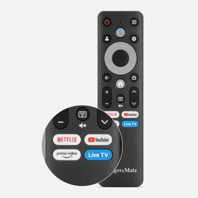 Kruger&Matz 40" FHD Google TV, DVB-T2/S2/T/C, H.265 HEVC