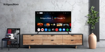 Kruger&Matz 40" FHD Google TV, DVB-T2/S2/T/C, H.265 HEVC