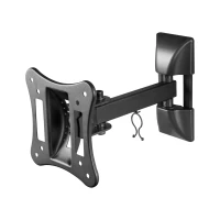Cabletech UCH0200 Nástenný držiak pre TV 13-27, LPA51-111, čierny