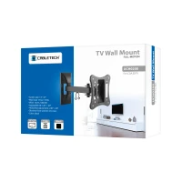 Cabletech UCH0200 Nástenný držiak pre TV 13-27, LPA51-111, čierny