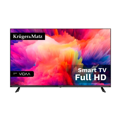 Kruger&Matz 43" FHD Smart TV DVB‑T2/S2 H.265 HEVC