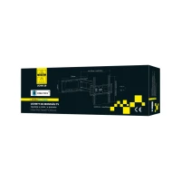 Cabletech UCH0129 Nástenný držiak pre televízory s uhlopriečkou 37-70 palcov, vysoká trieda, čierny
