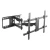 Cabletech UCH0205 Nástěnný držák TV 37-70", LPA49-463D, černý