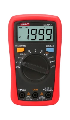 Uni-t MIE0325 Multimetr univerzální UT33A+, 2x 1,5 V (R03)
