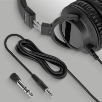 Kruger&Matz KM0886 Studiová náhlavní sluchátka DJ, 32 Ohm, černé