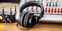 Kruger&Matz KM0886 Studiová náhlavní sluchátka DJ, 32 Ohm, černé