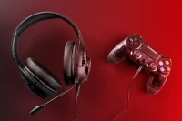 Herná slúchadlá Kruger&Matz KM0660 Warrior GH-100 PRO, RGB, čierne